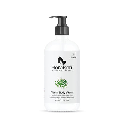 Floraison Ayurvedic Neem Body Wash 300ML For Moisturize & Deep Cleansing