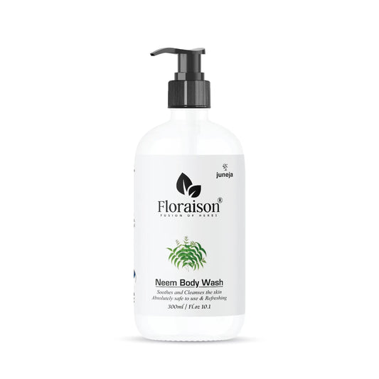Floraison Ayurvedic Neem Body Wash 300ML For Moisturize & Deep Cleansing
