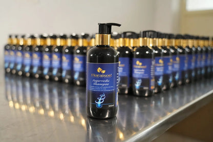 Floraison Ayurvedic Shampoo 300ml For Dandruff, Hair Growth & Shines.