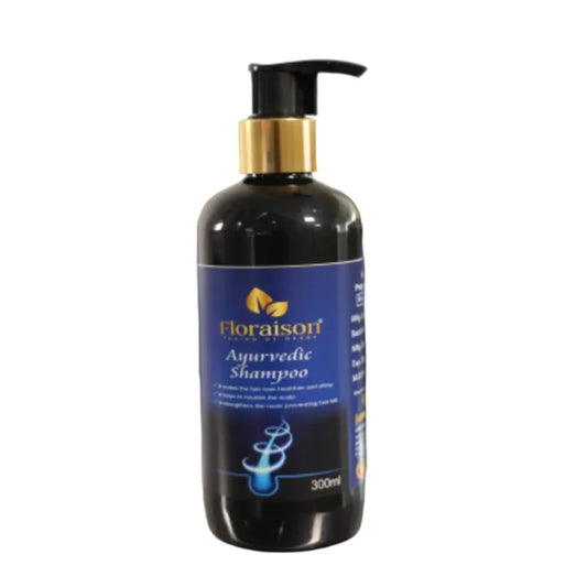 Floraison Ayurvedic Shampoo 300ml For Dandruff, Hair Growth & Shines.