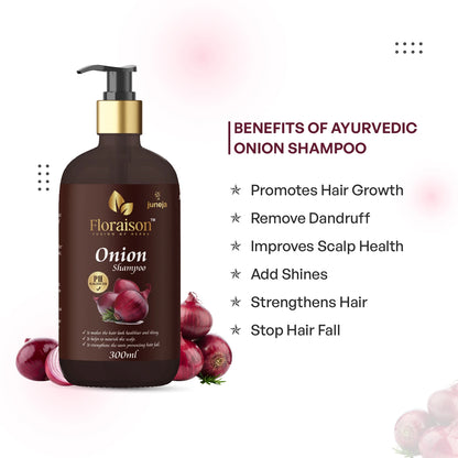 Floraison Ayurvedic Best Onion Shampoo 300ML